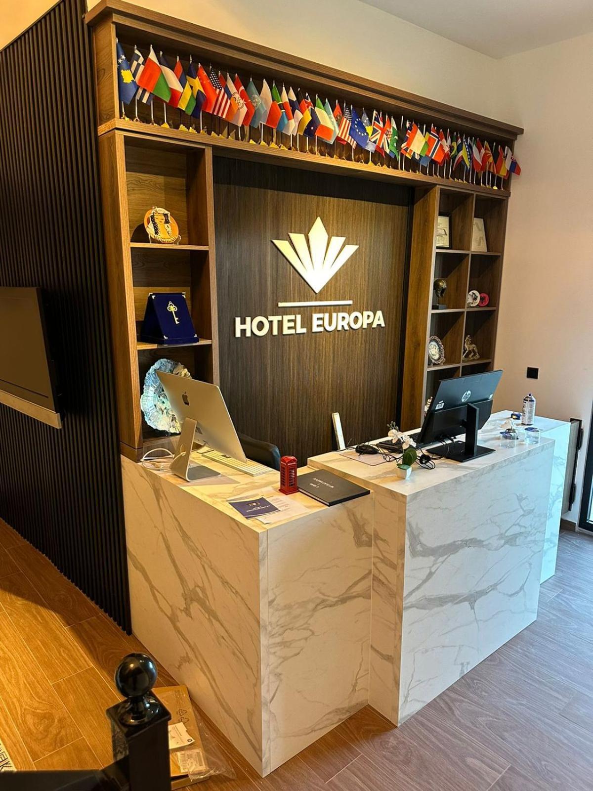 Hotel Europa Prishtina Pristina Exterior foto